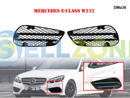 Δύο μοντέλα γρίλιες μπροστινού προφυλακτήρα για Mercedes E W207 W212 - DMa36 DMa38